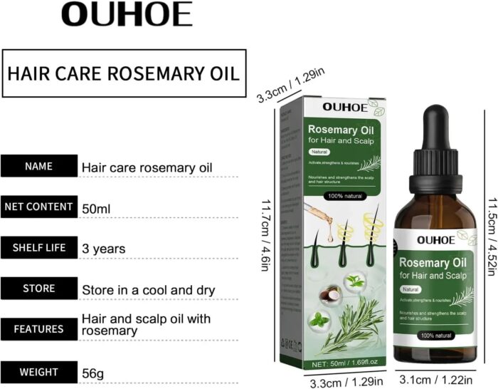 Ouhoe Rosemary Oil For Hair